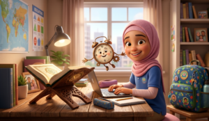 لمعسكرات الصيفية الرقمية لتعليم القرآن للأطفال في الغرب