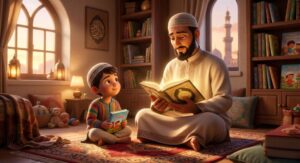 القدوة الصالحة في بناء الروتين القرآني للأطفال