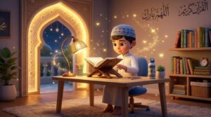 تجهيز بيئة هادئة ومحفزة لتحفيظ القرآن للأطفال عن بعد في المنزل